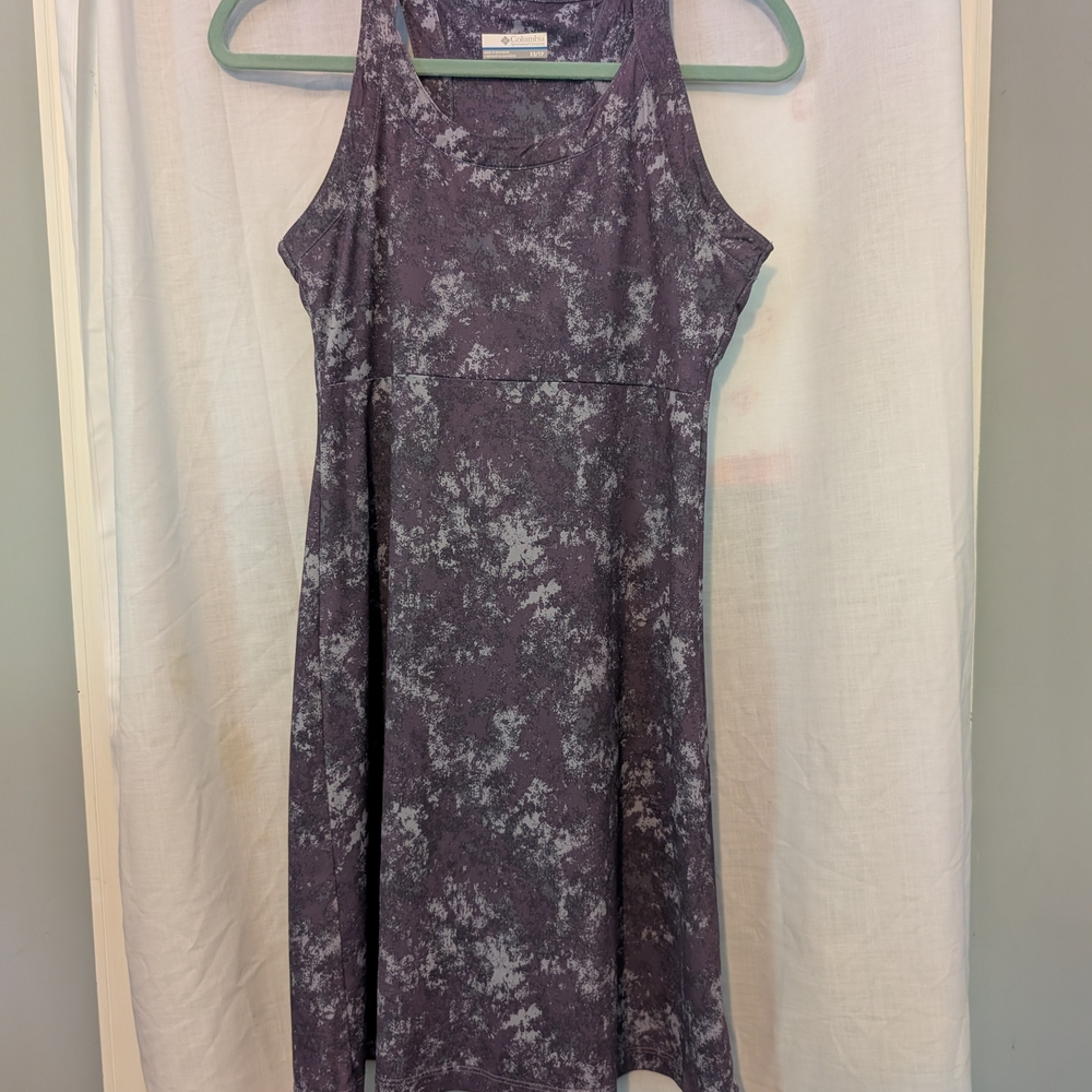 Columbia Purple Patterned Athletic Dress, Size XS